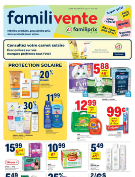 Circulaire Familiprix - Santé Circulaire Familiprix - Santé